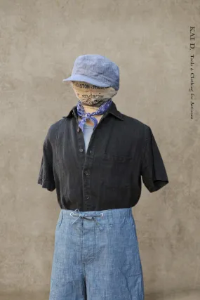 Aged Linen Cassady shirt - L