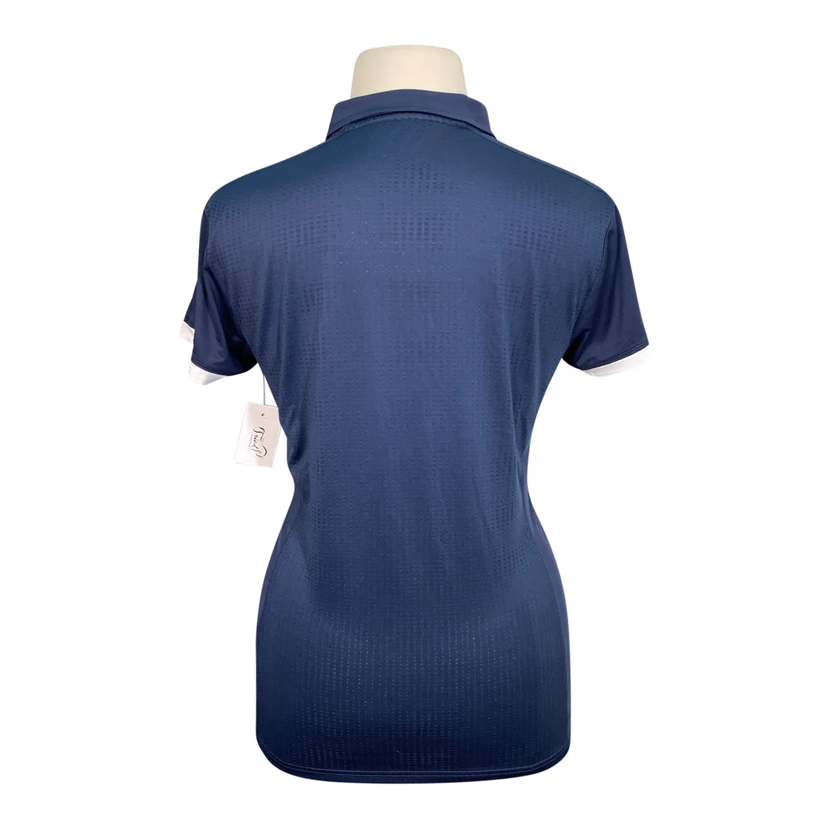 Ariat 'Bandera' 1/4 Zip Polo in Navy - Women's XL