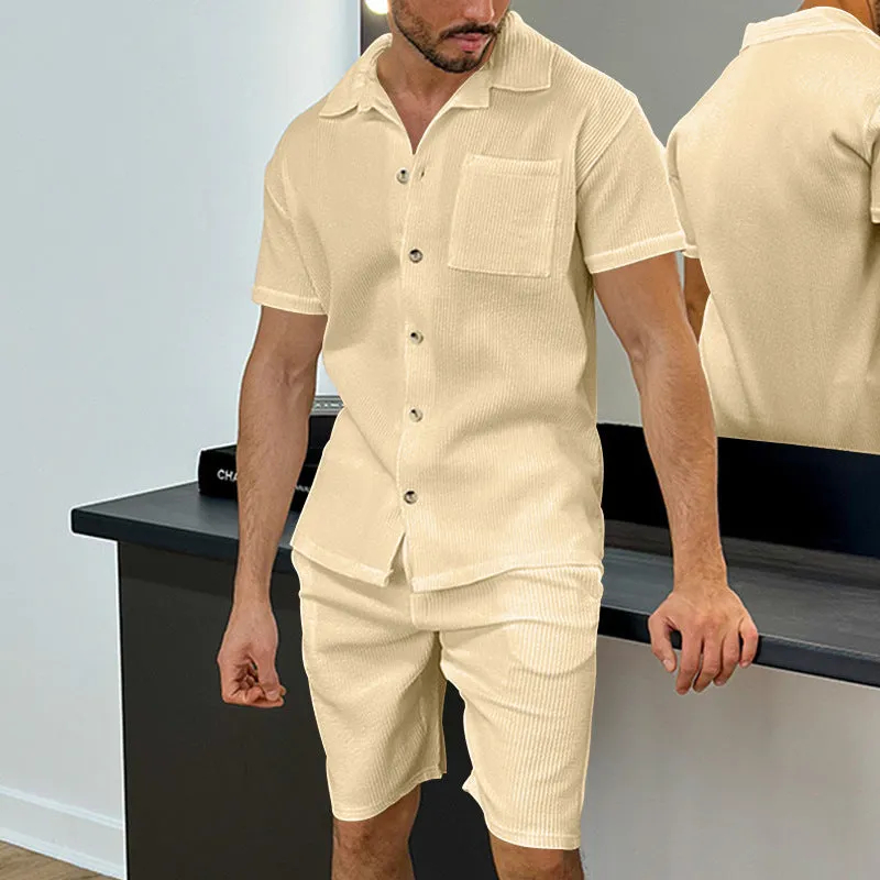 Aule Corduroy Shirt Set