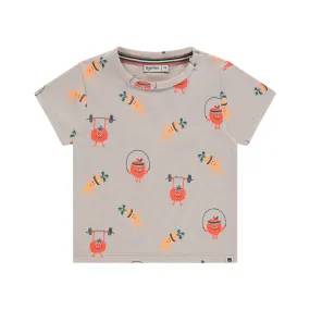 Baby Short Sleeve Tee - Veggie Workout by Babyface