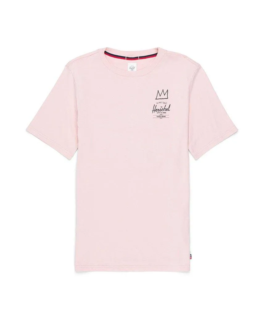 Basquiat Tee Ash Rose