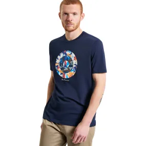 Ben Sherman Mens Tropical Target Short Sleeve T-Shirt