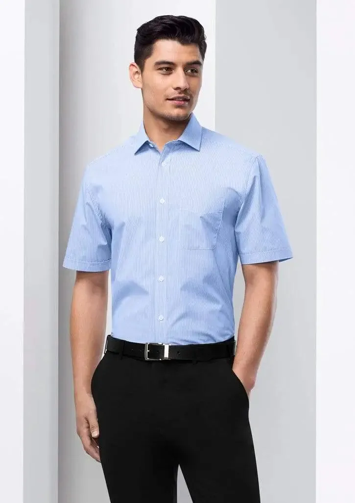 Biz Collection Men’s Euro Short Sleeve Shirt S812MS