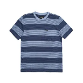 Brixton Hilt S/S Pocket Knit - Twilight Blue/Washed Navy