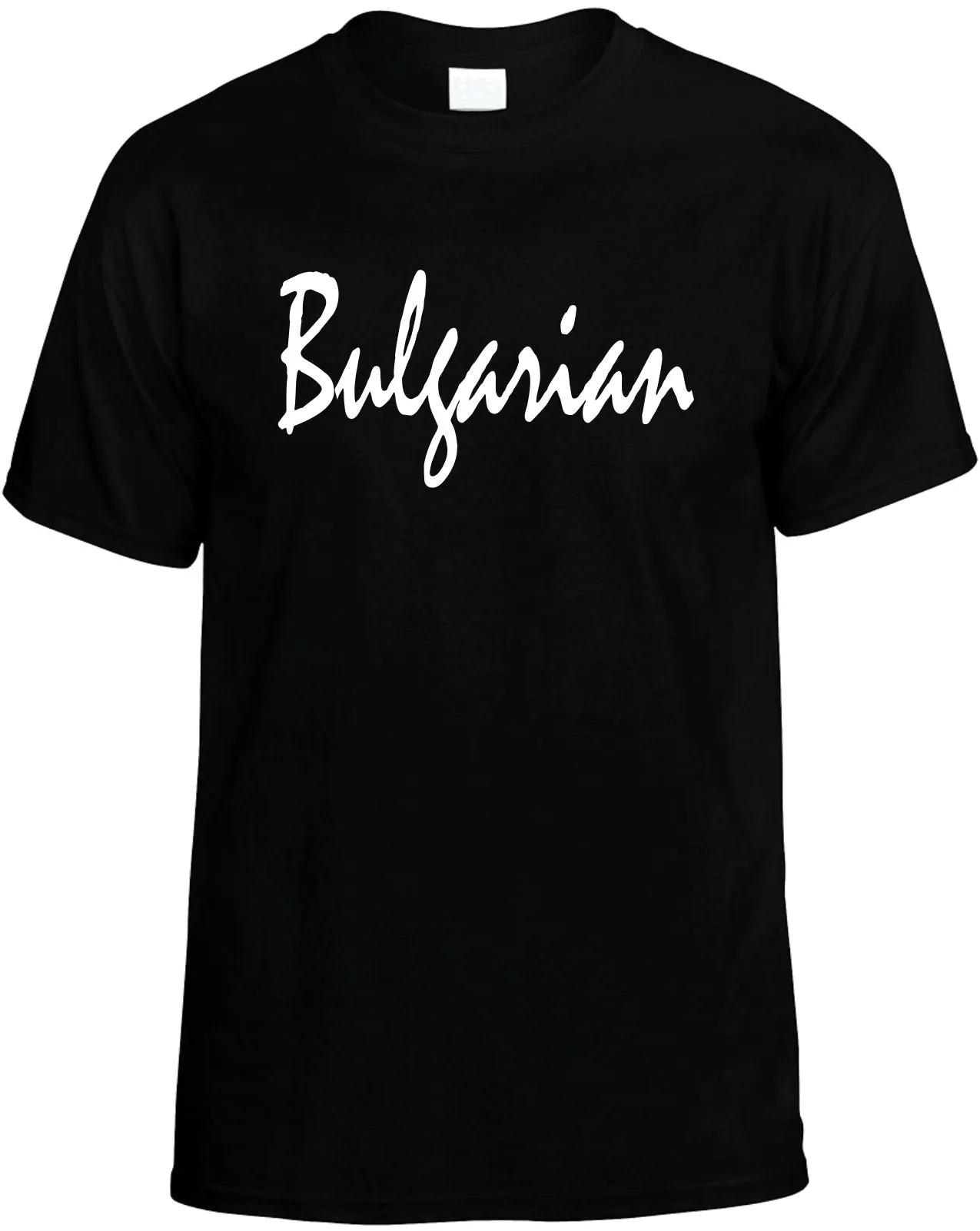 Bulgarian Unisex T-Shirt Novelty Graphic Tee Shirt