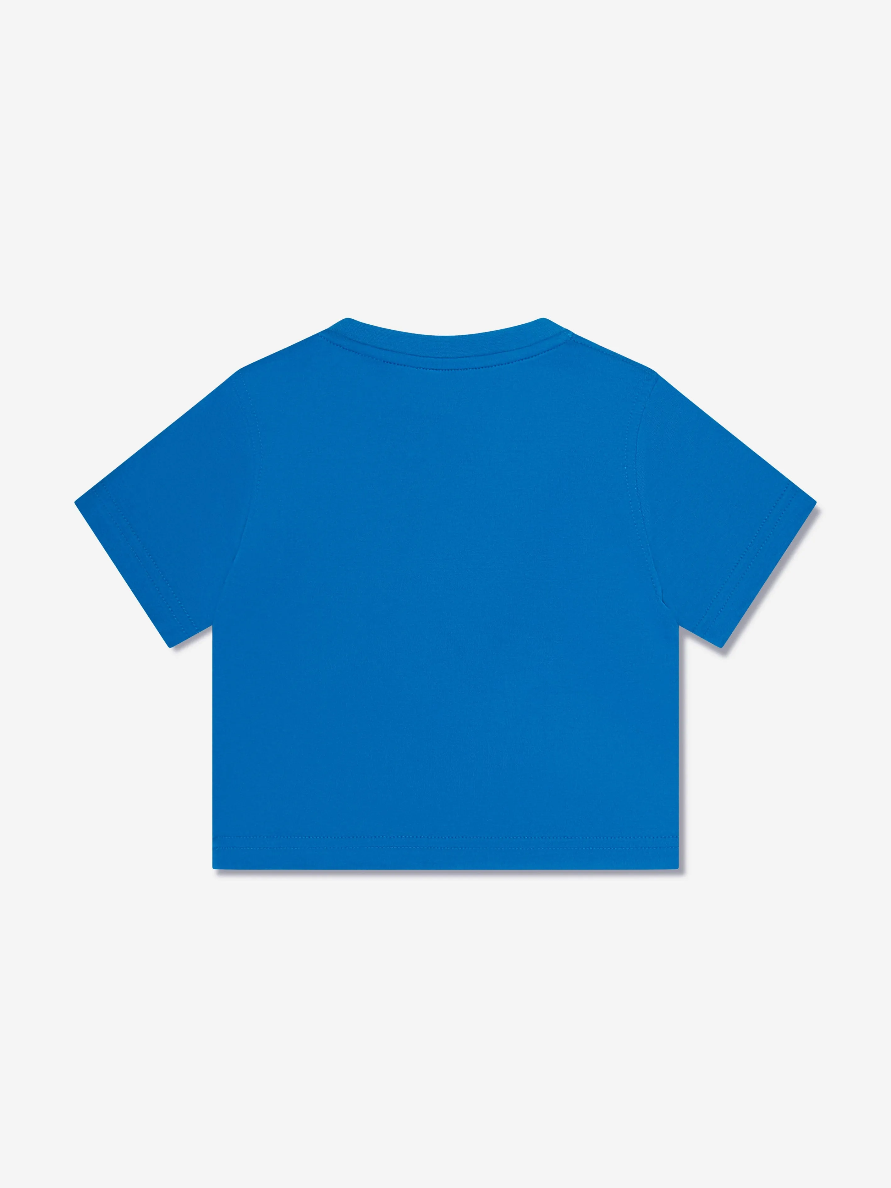 Burberry Baby Boys Mini Cedar College T-Shirt in Blue