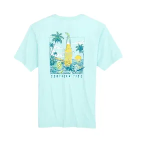 Cerveza Sunset Tee Shirt by Southern Tide