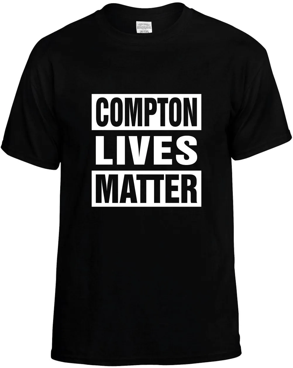 Compton Lives Matter Unisex T-Shirt Novelty Graphic Tee Shirt
