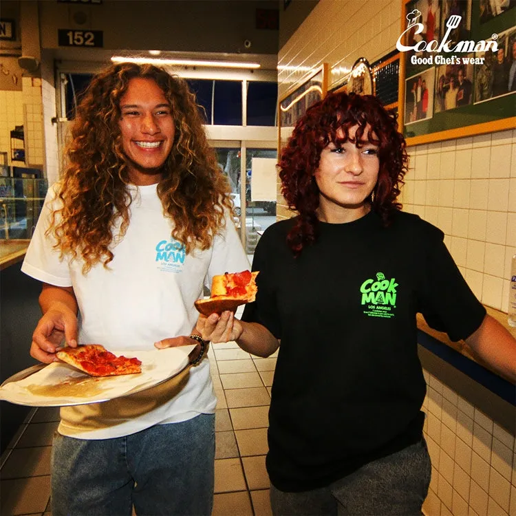 Cookman Tees - Pizza Combo : Black