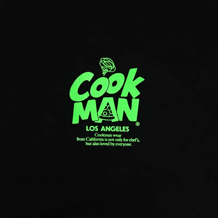 Cookman Tees - Pizza Combo : Black