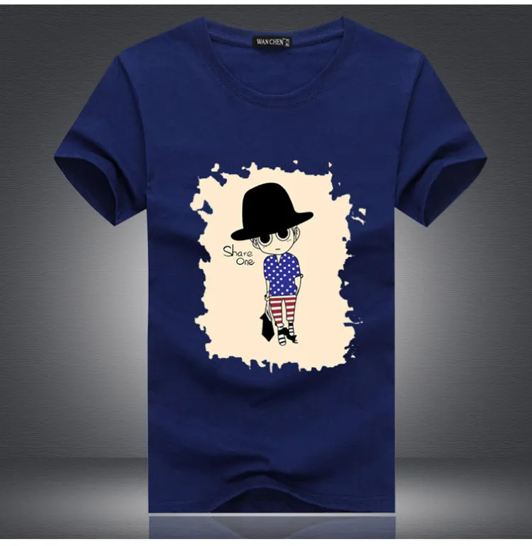 Creative Unique Short Sleeve Young T-Shirt