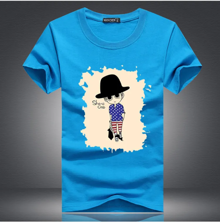 Creative Unique Short Sleeve Young T-Shirt