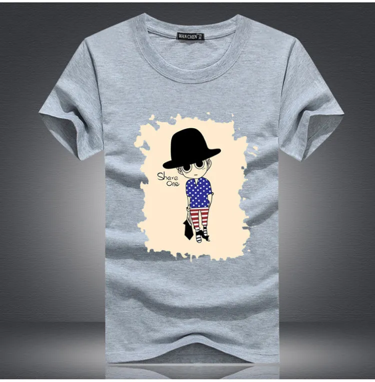 Creative Unique Short Sleeve Young T-Shirt