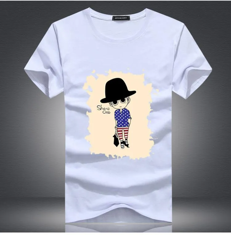 Creative Unique Short Sleeve Young T-Shirt