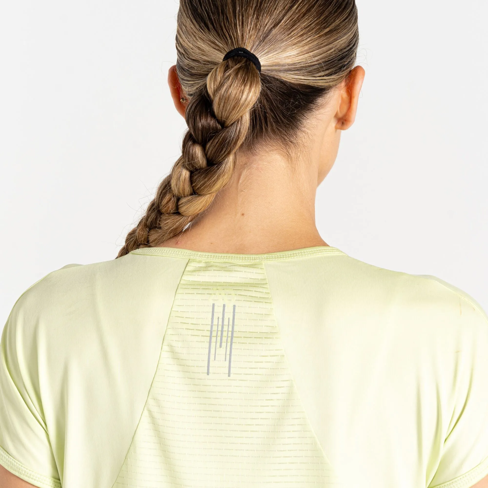Dare2b Ladies Chase Moisture Wicking Lightweight Antibacterial ExerciseT-Shirt-BUTTERFLY