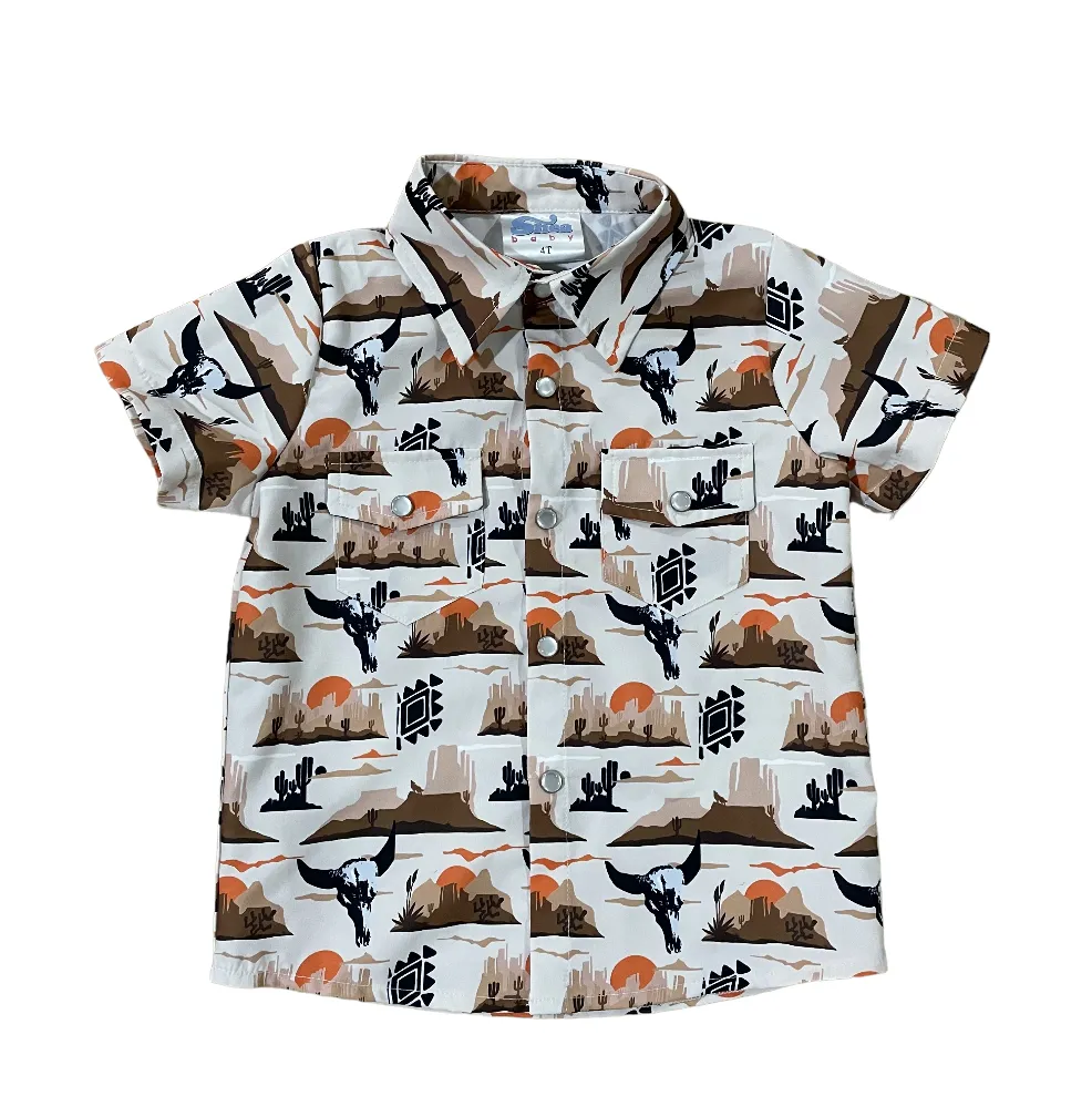Desert Pearl Snap Shirt Toddler (2T-5T)
