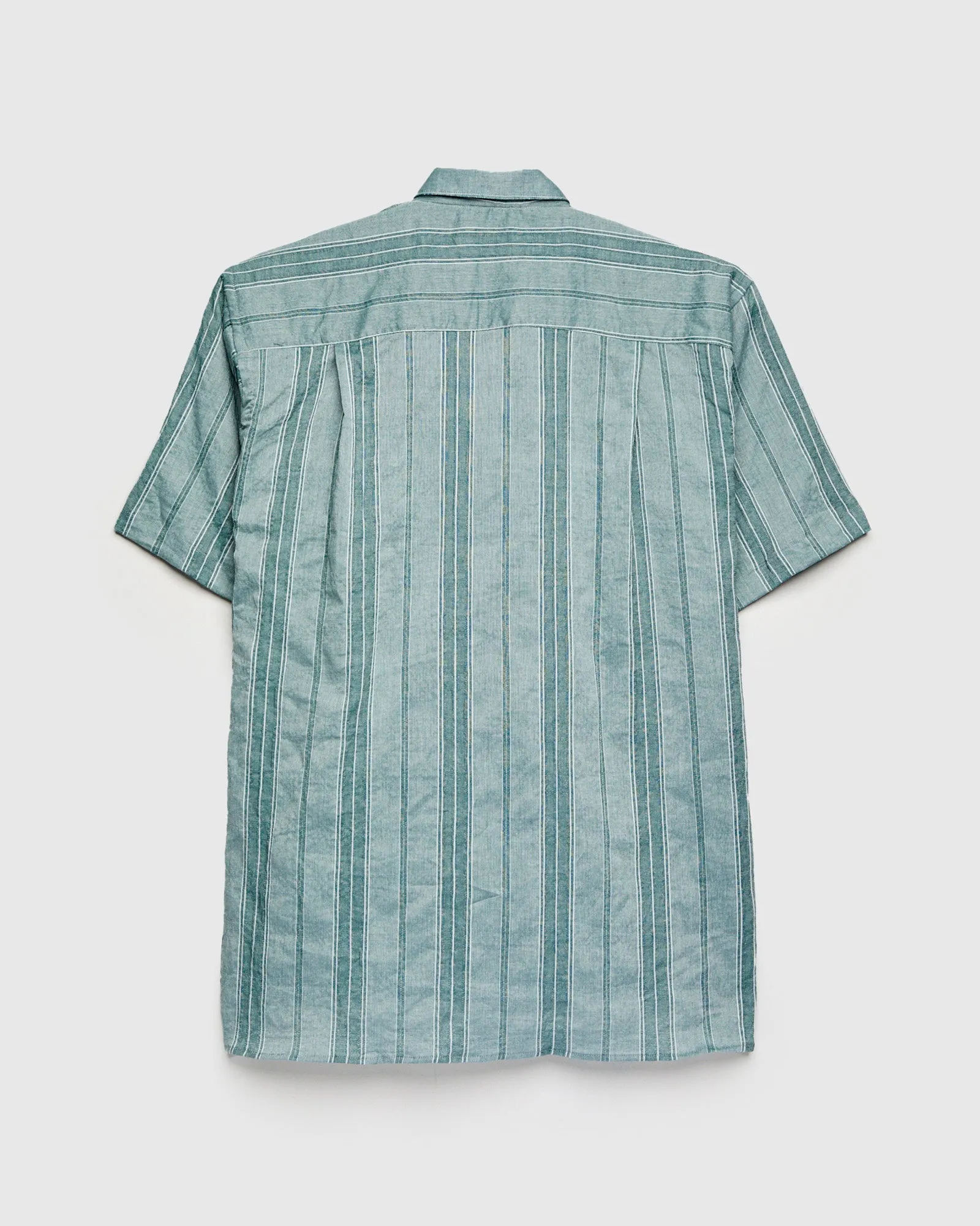 Dobby Camp Shirt in Green