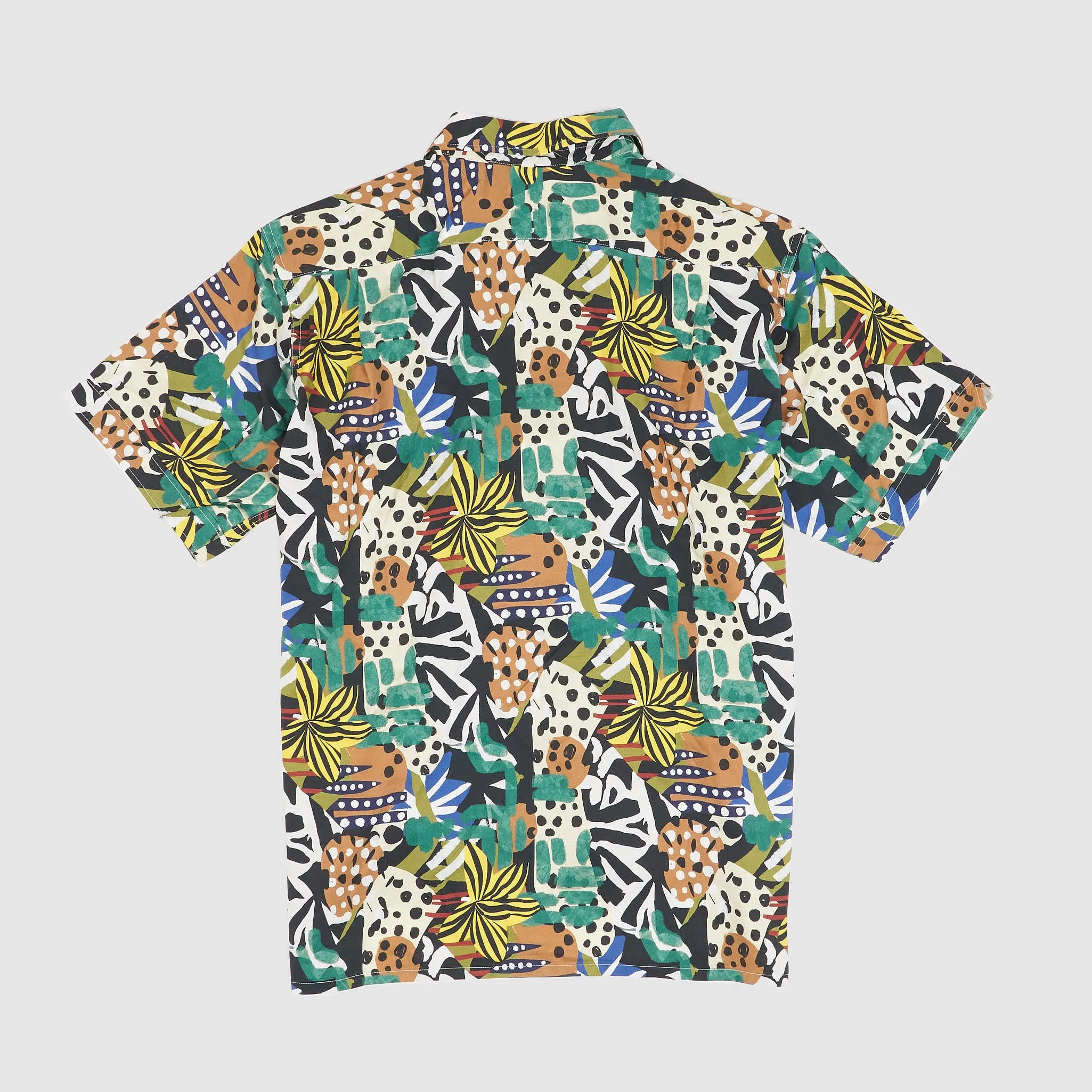Engineered Garment Multi Color African Patchwork Print