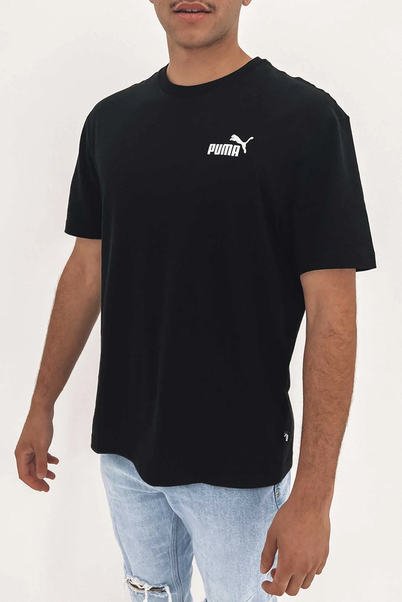 Essentials  Relaxed Tee Puma Black