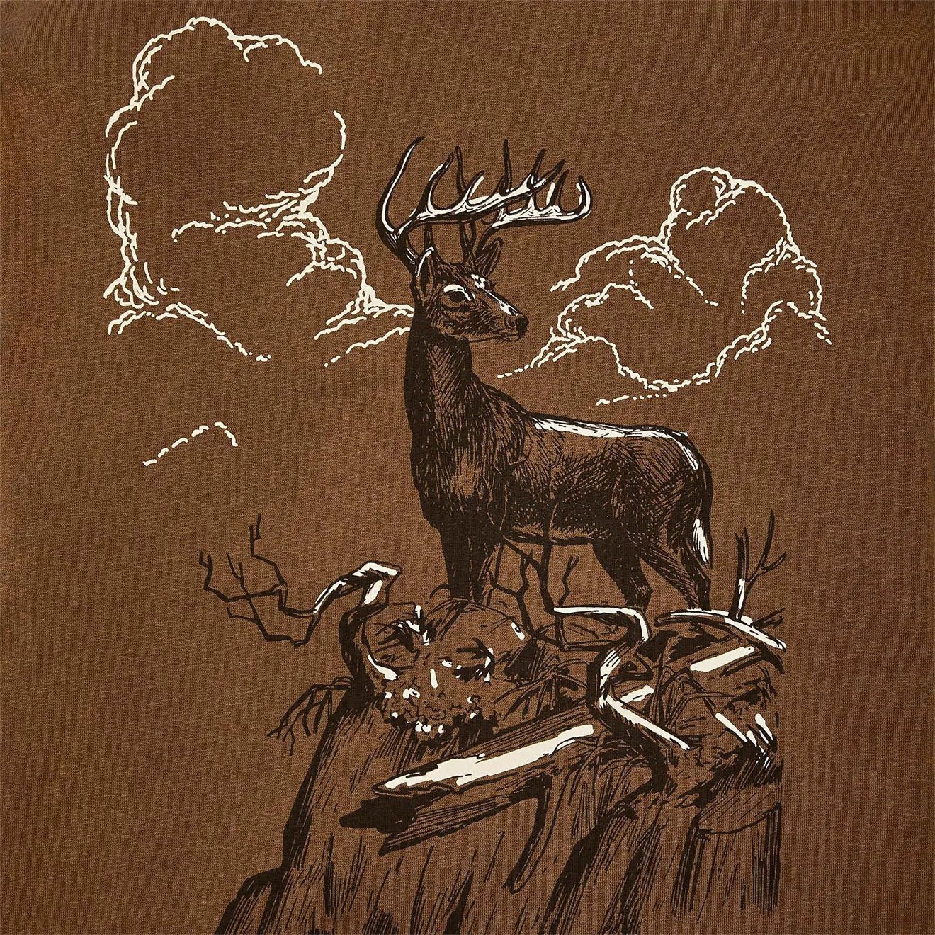 Filson Frontier Graphic T-Shirt Gold Ochre / Deer