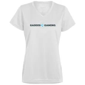 Gaddis Gaming Ladies’ Moisture-Wicking V-Neck Tee
