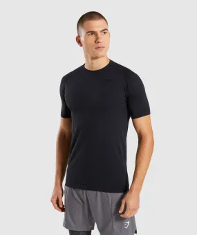 Gymshark Define Seamless T-Shirt - Black Marl