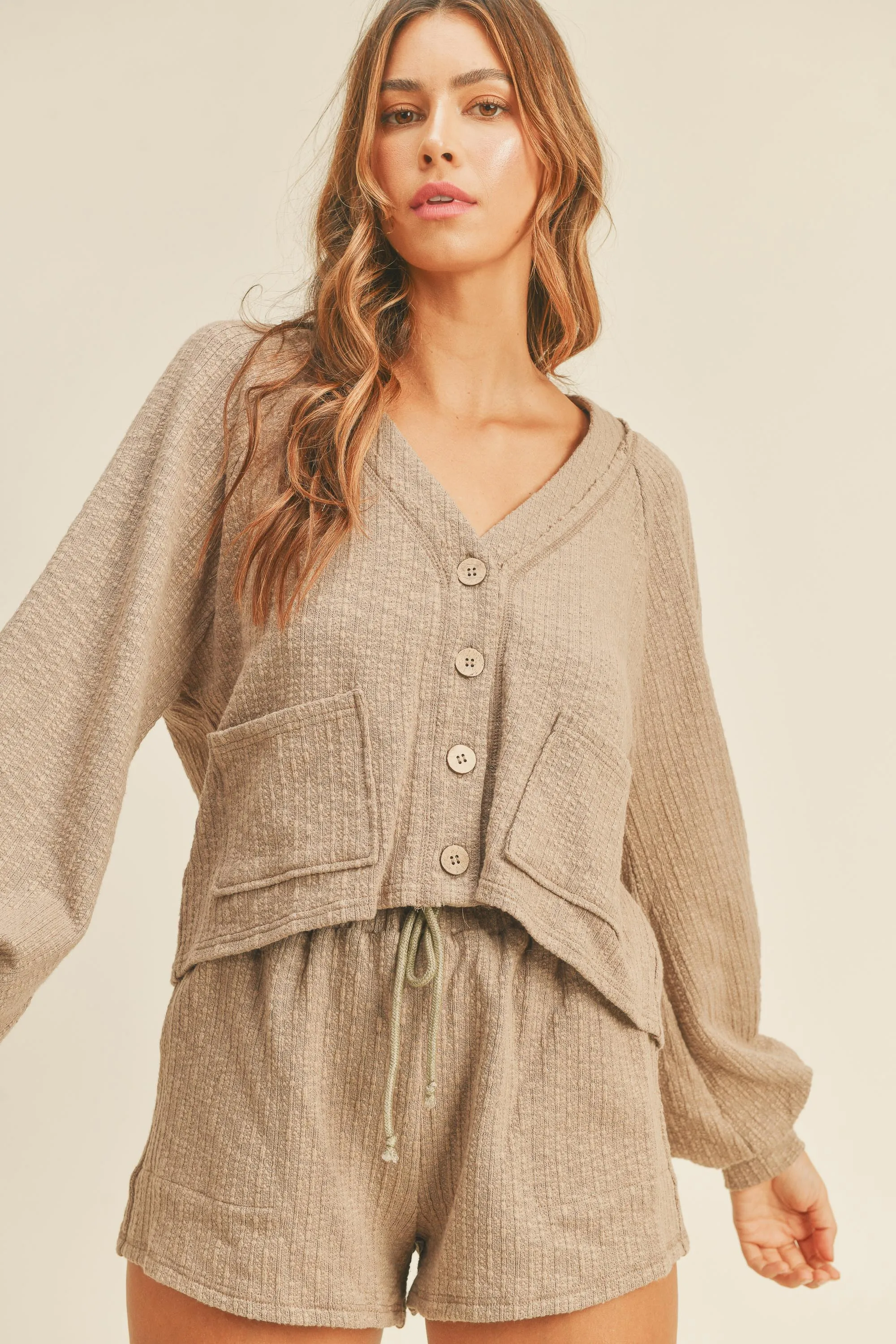 HALEY CASUAL CARDIGAN SET