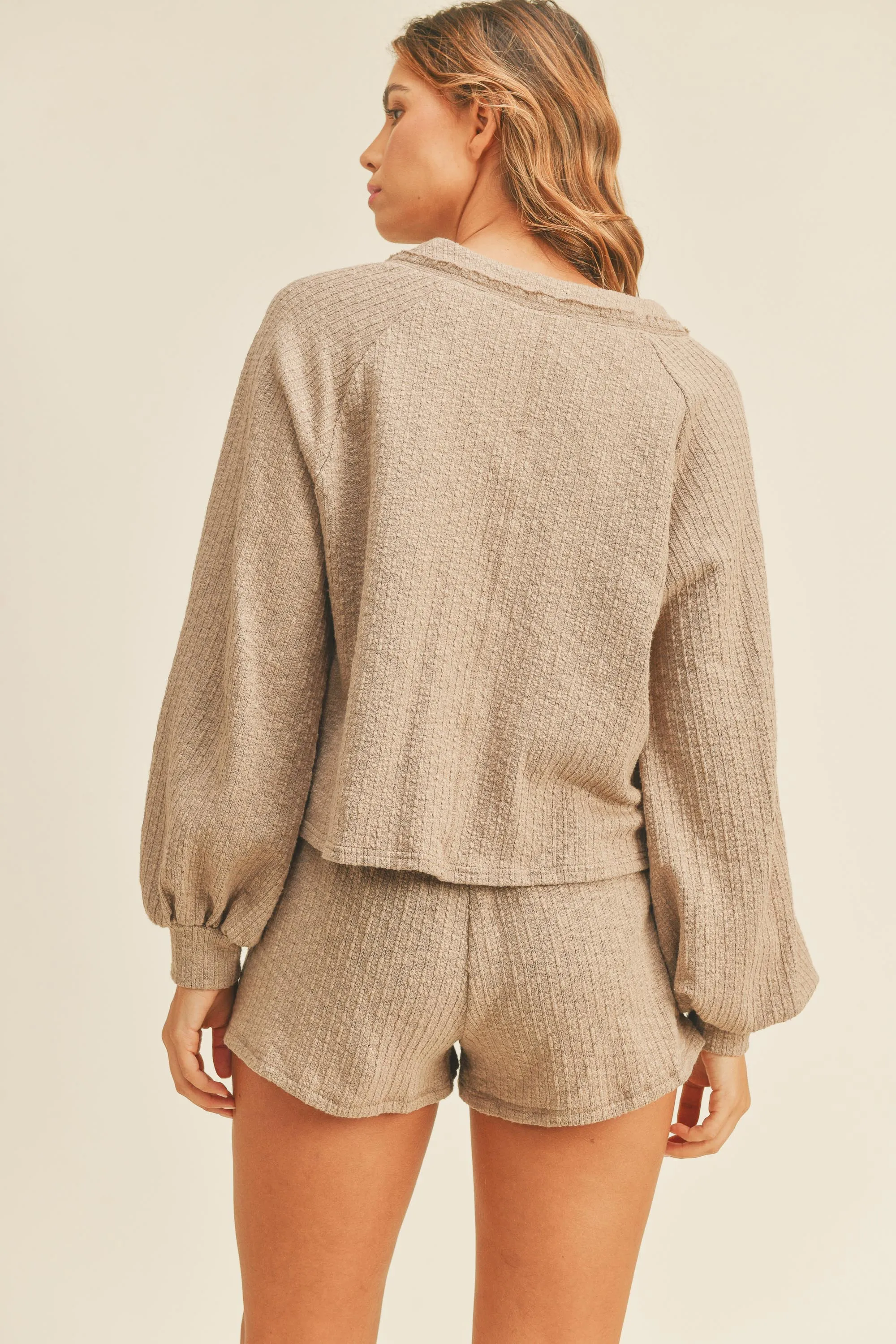 HALEY CASUAL CARDIGAN SET