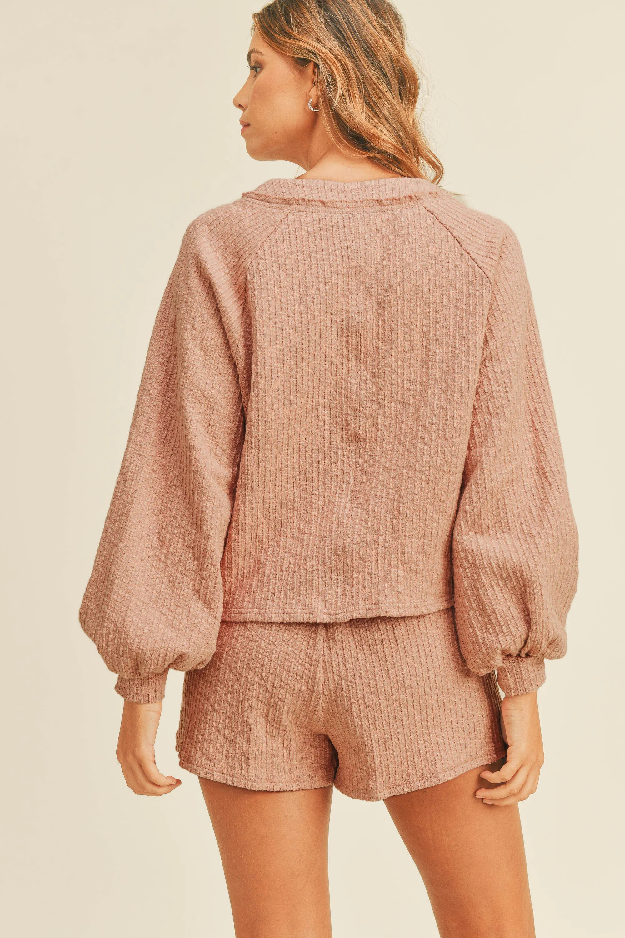 HALEY CASUAL CARDIGAN SET