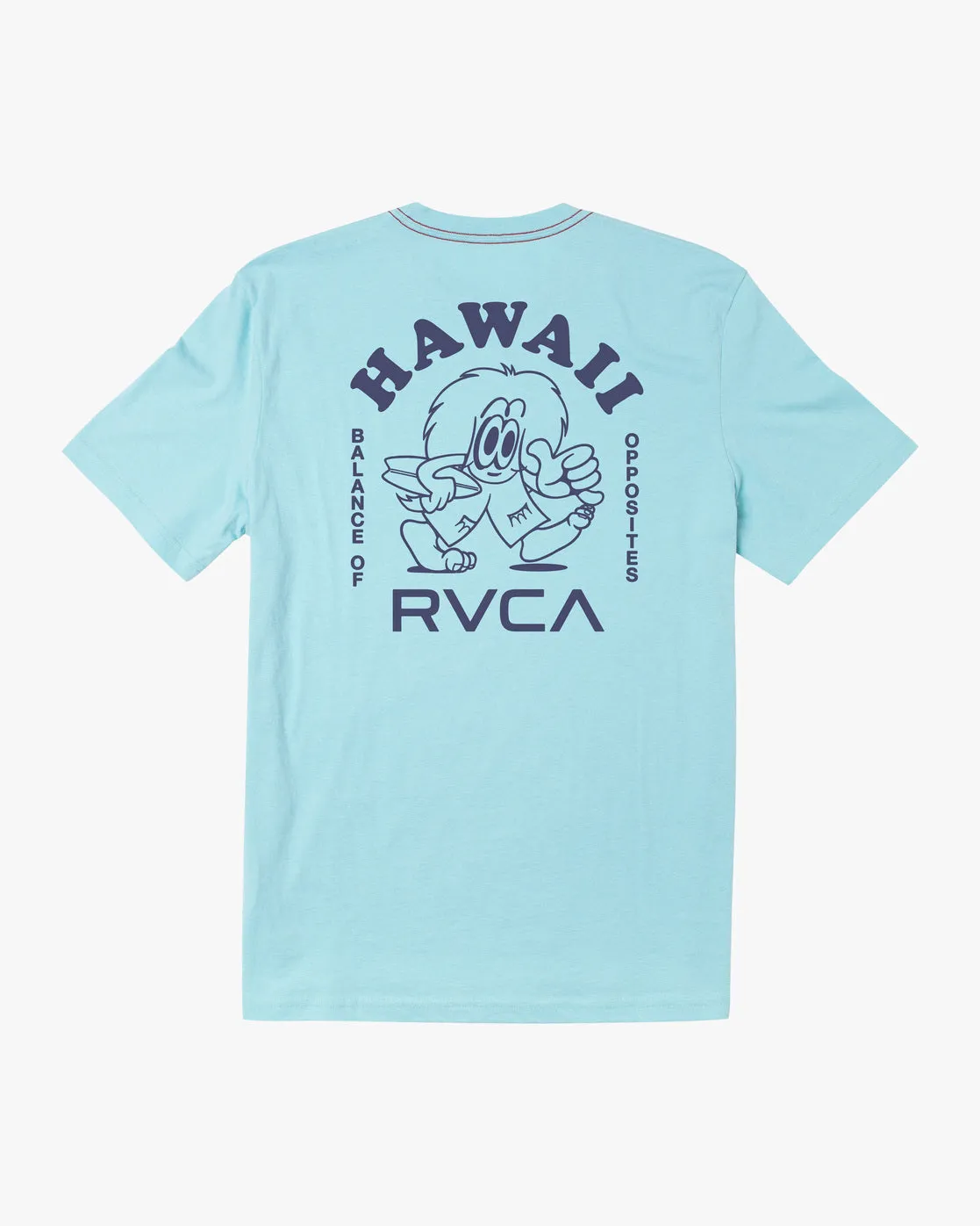 Hawaii Cousin D Tee - Aqua Haze