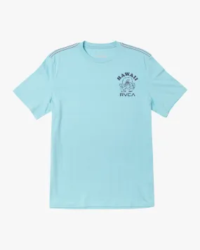 Hawaii Cousin D Tee - Aqua Haze