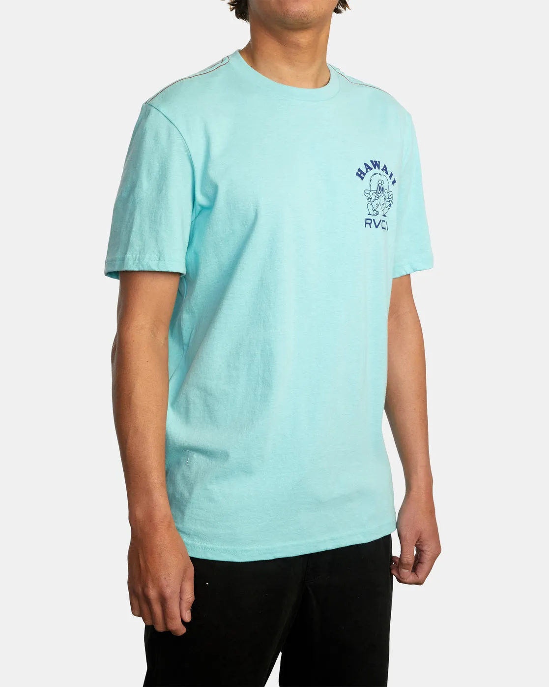 Hawaii Cousin D Tee - Aqua Haze