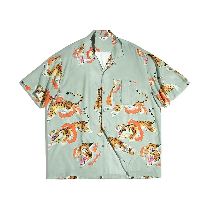 Hawaiian Style Short Sleeve Shirts
