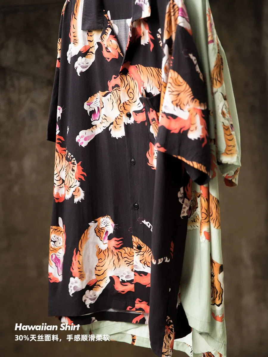 Hawaiian Style Short Sleeve Shirts