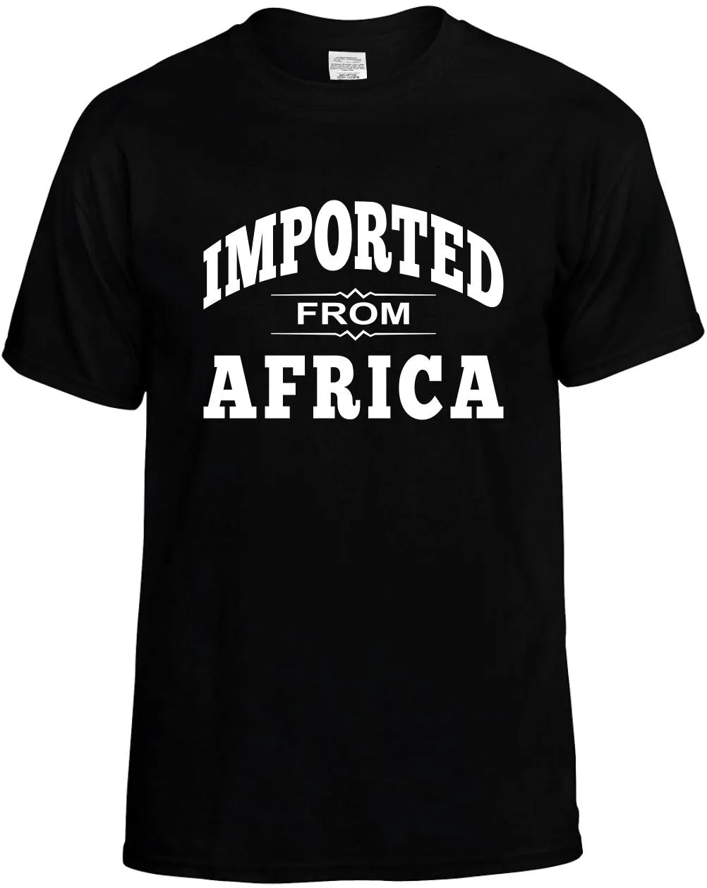 Imported from Africa Unisex T-Shirt Novelty Graphic Tee Shirt
