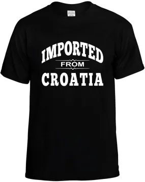 Imported from Croatia Unisex T-Shirt Novelty Graphic Tee Shirt