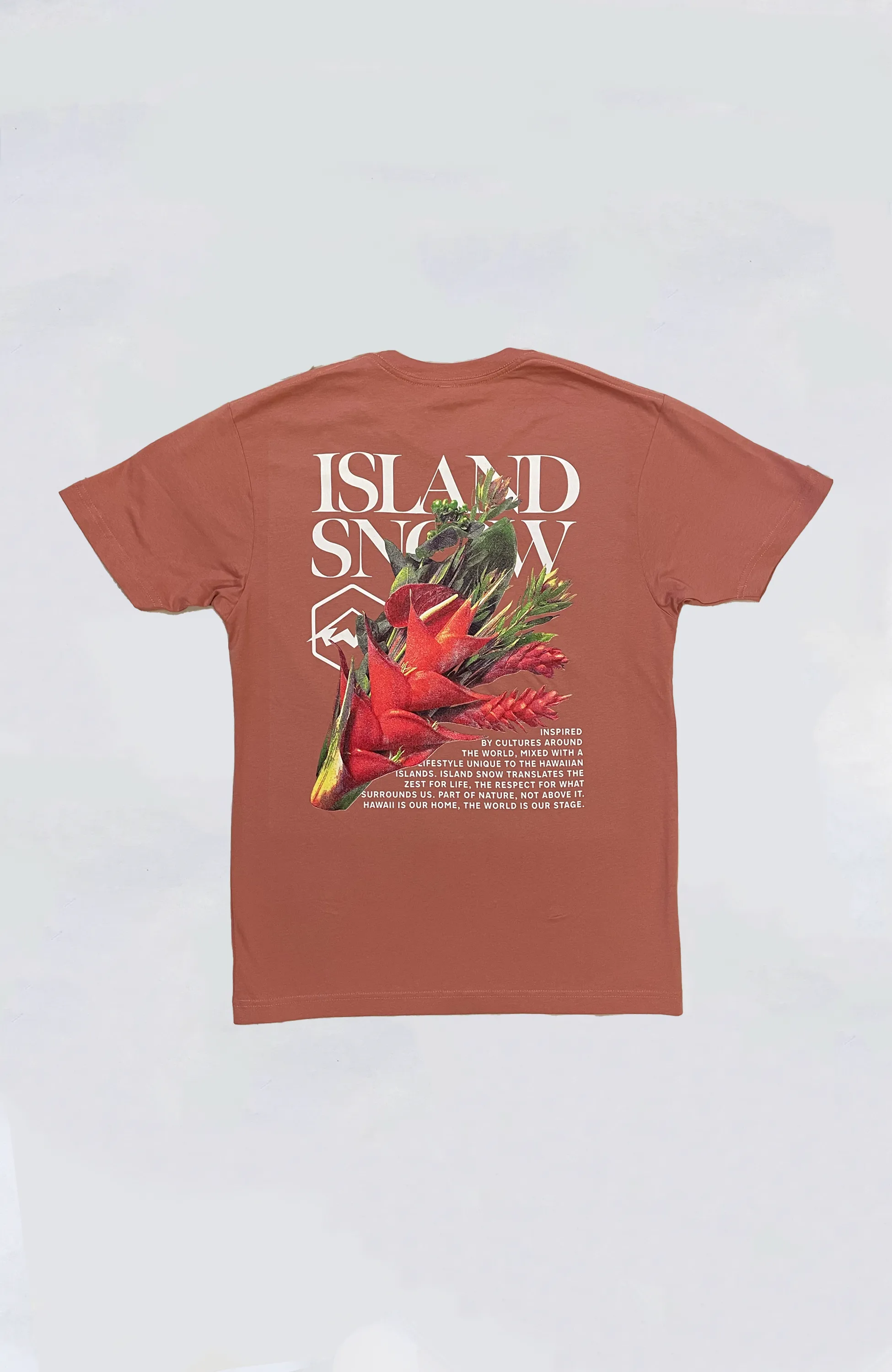 Island Snow Hawaii - IS Heliconia Midweight Tee