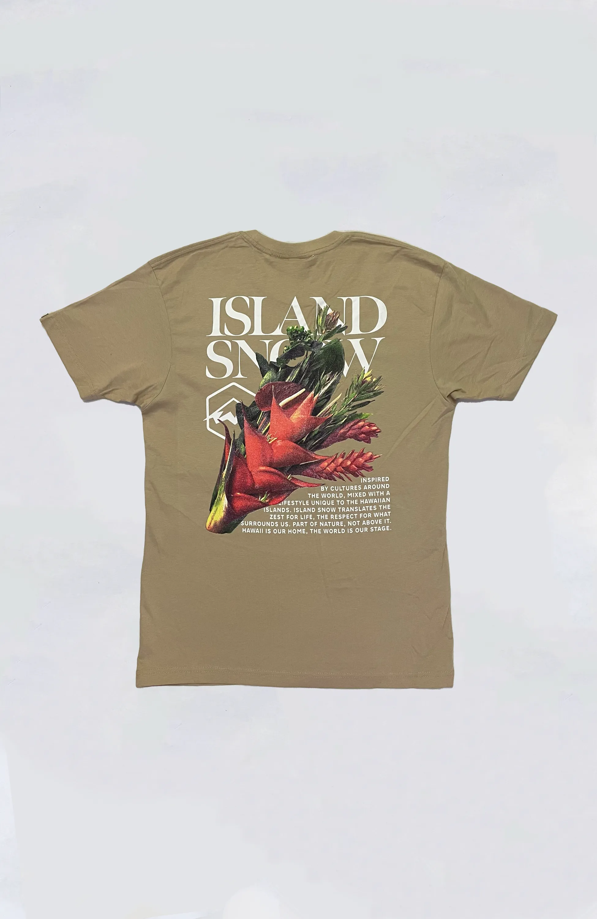 Island Snow Hawaii - IS Heliconia Midweight Tee