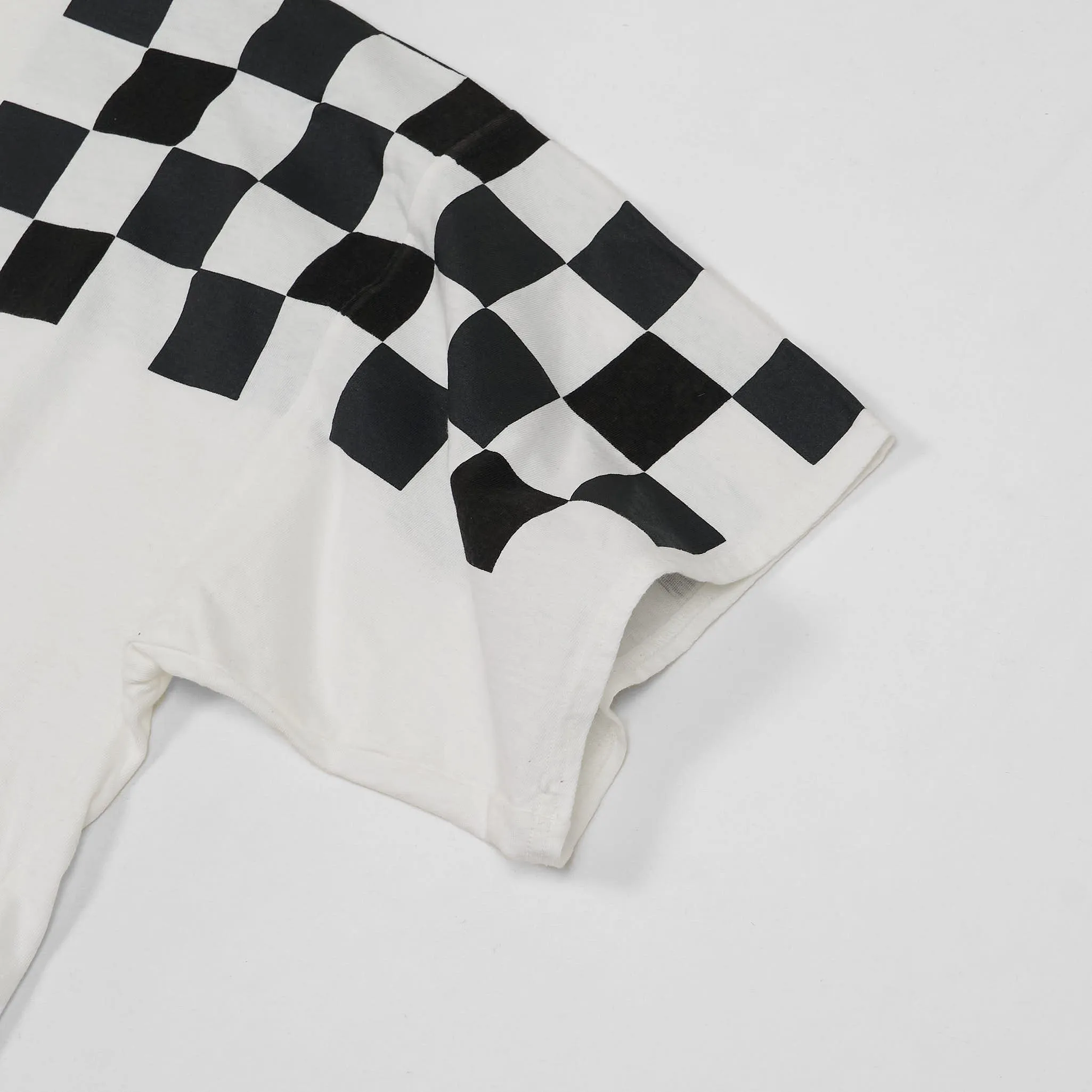 Kapital Short Sleeve Racer Flag  Crew Neck T-Shirt