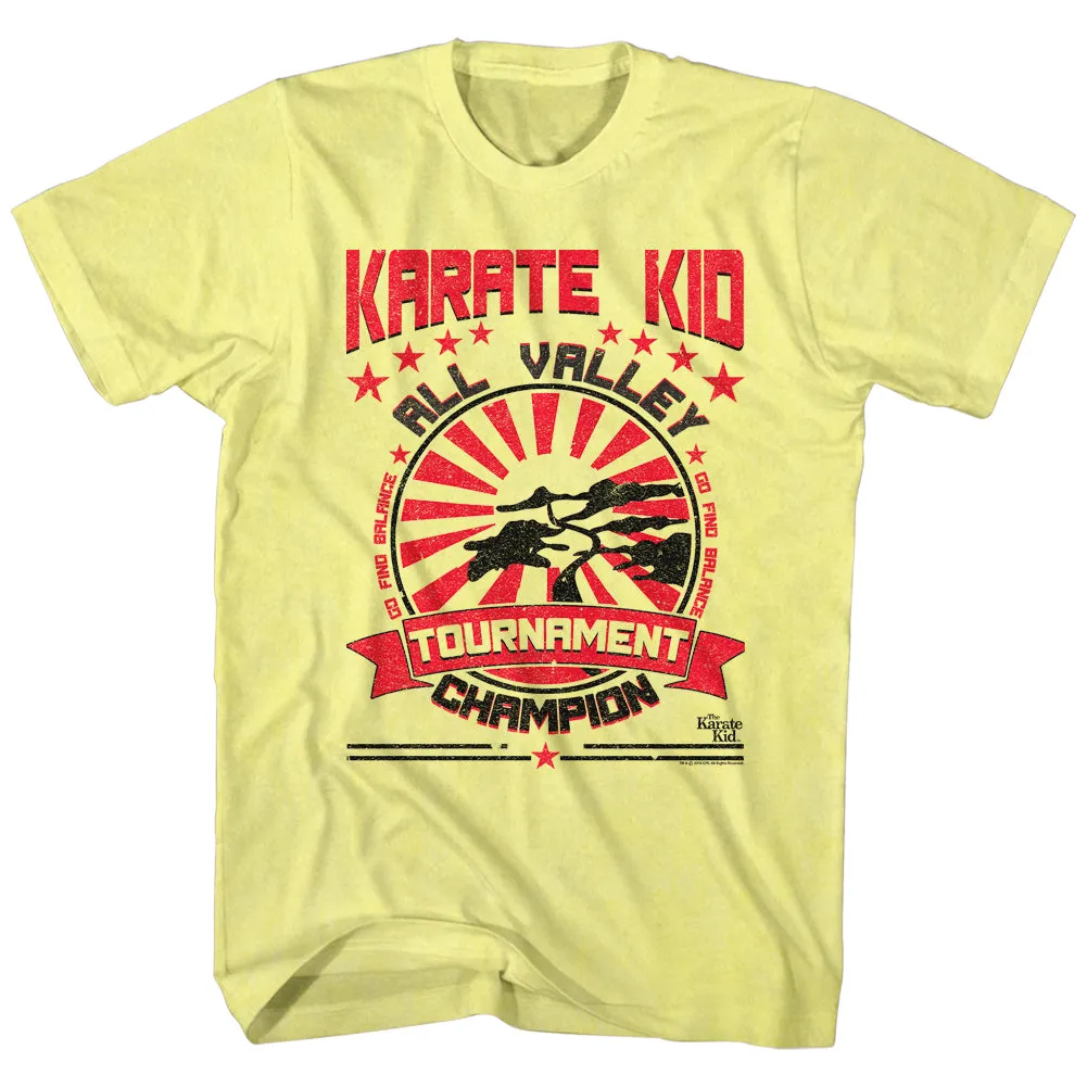 Karate Kid Balanced Champion Men's T-Shirt