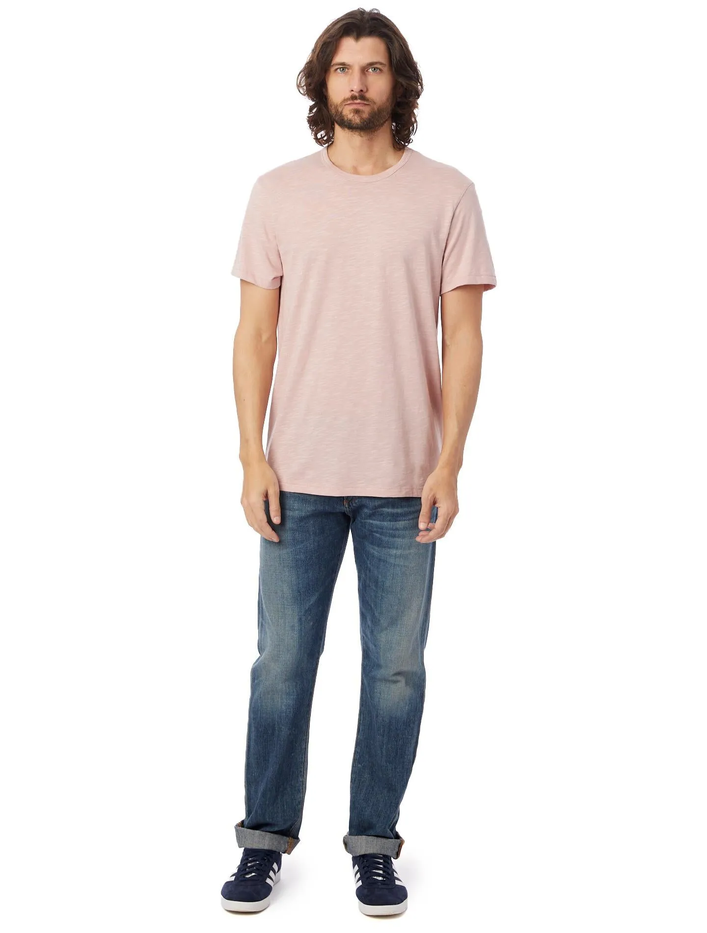 Keeper Weathered Slub Tee (Rose)