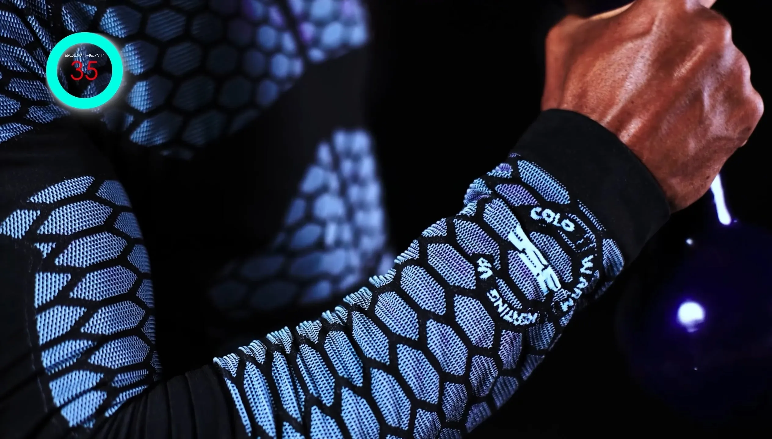 KULER® - Color Changing Sportswear (Purple to Neon Blue) PRE-ORDER June 2025 Delivery