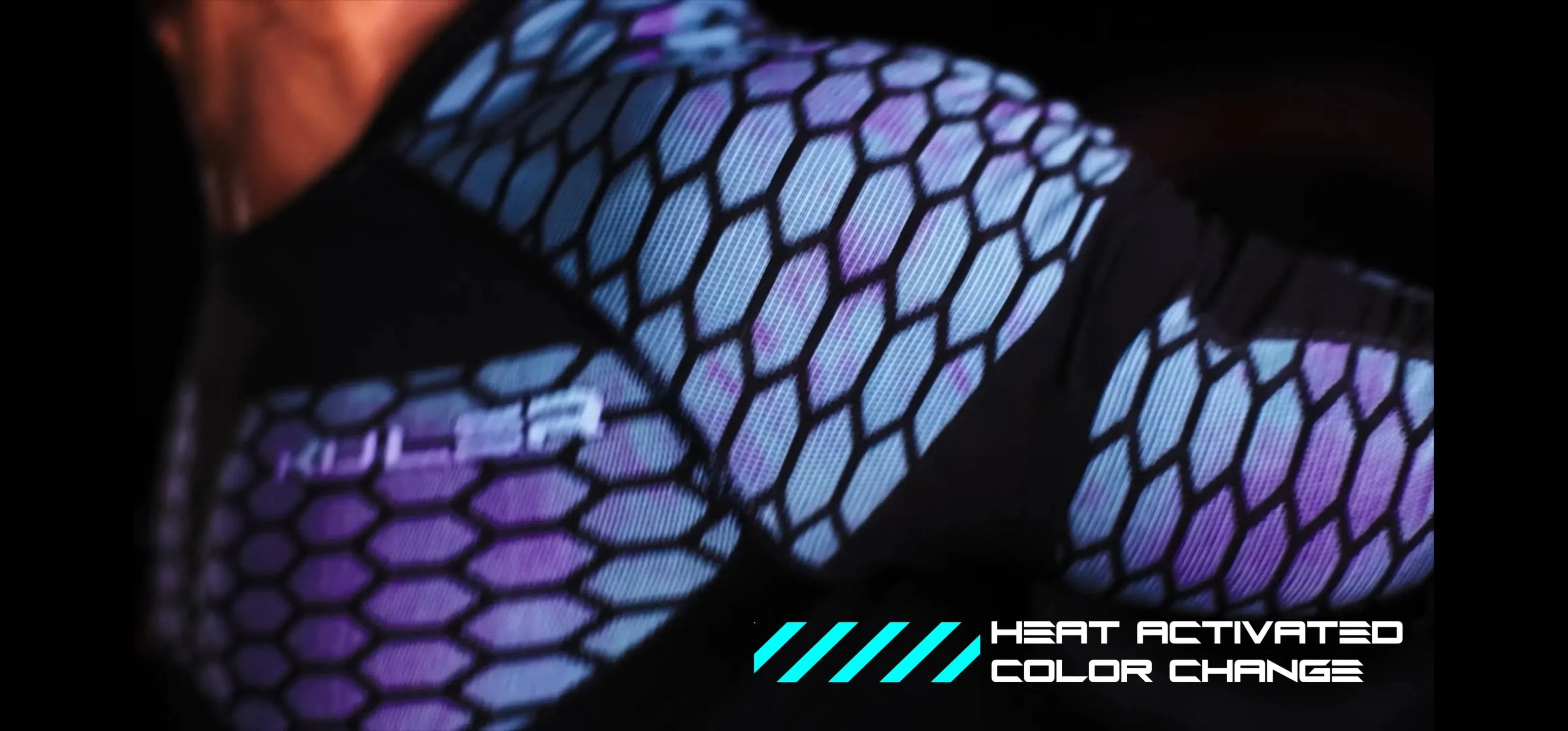KULER® - Color Changing Sportswear (Purple to Neon Blue) PRE-ORDER June 2025 Delivery