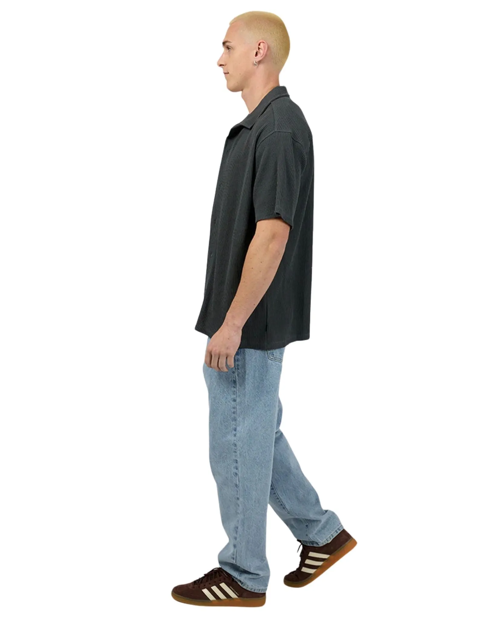 Mens Session Waffle SS Shirt