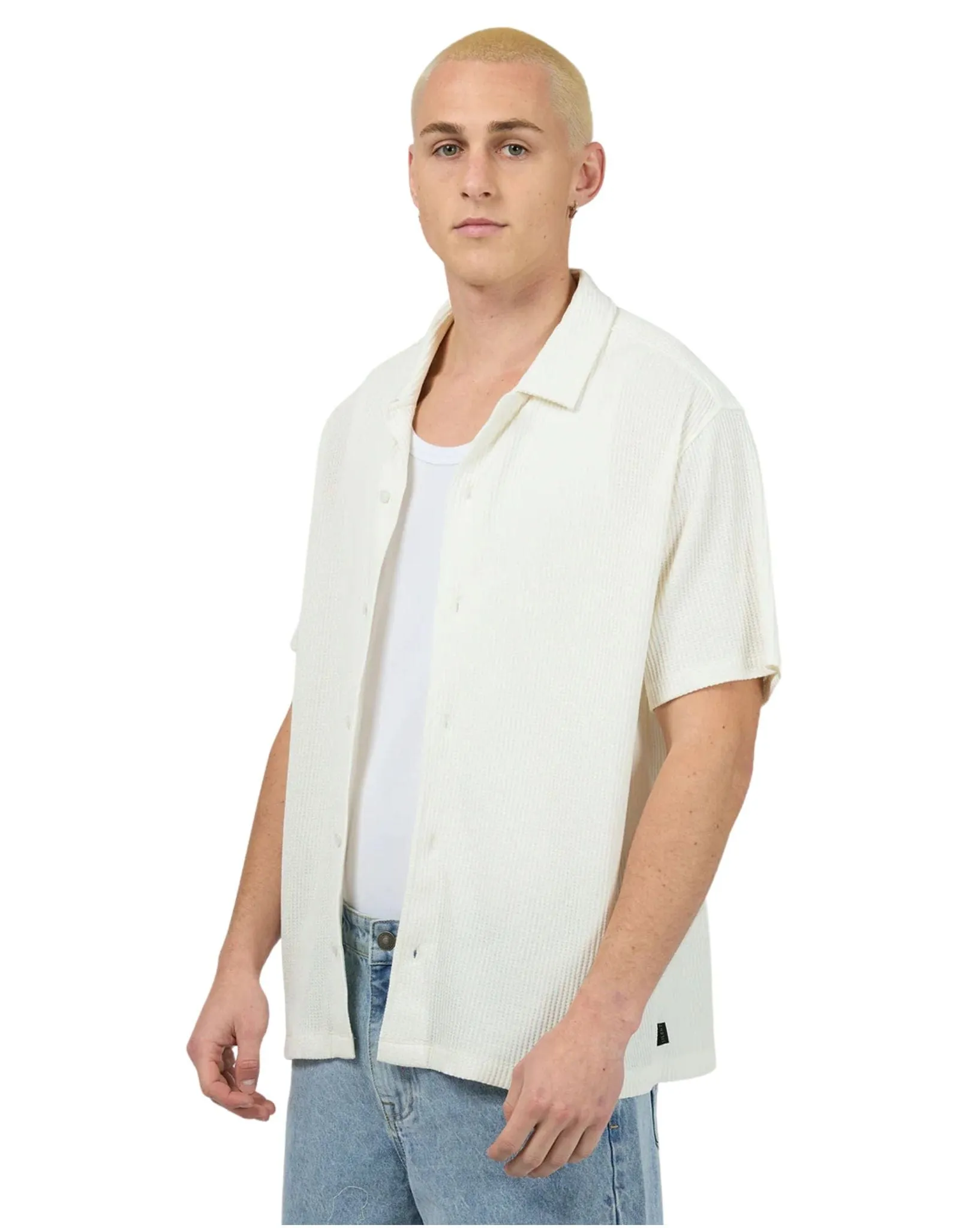 Mens Session Waffle SS Shirt