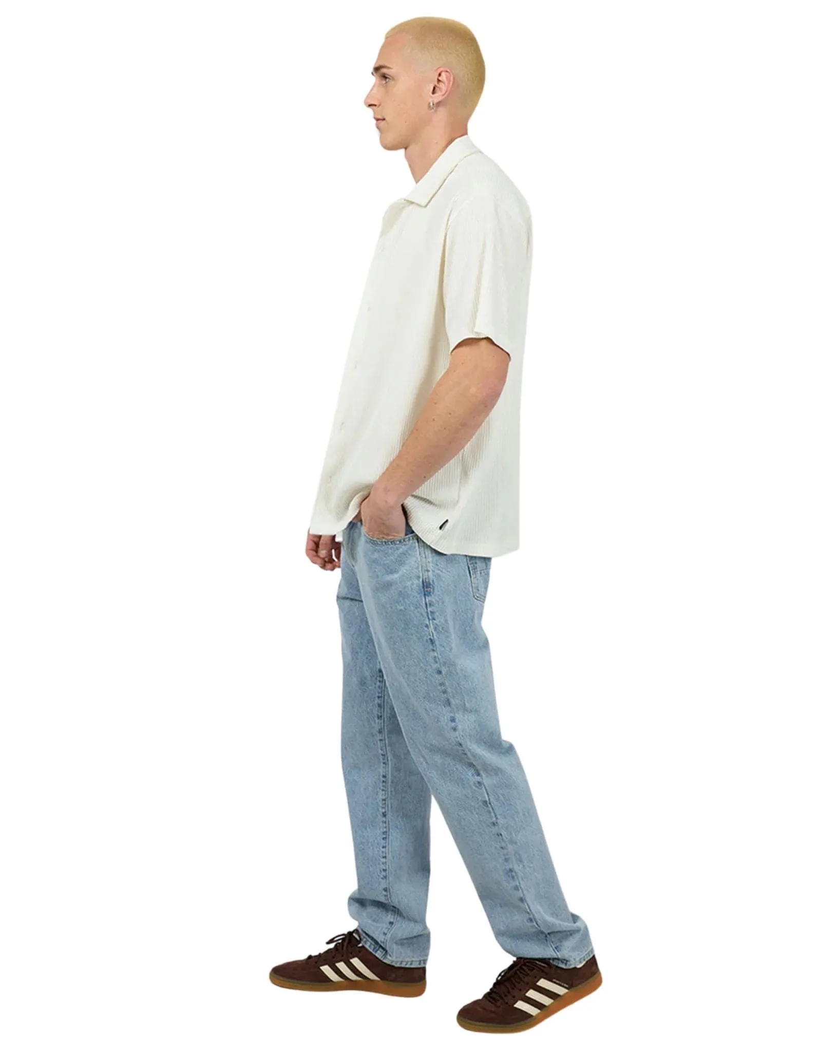 Mens Session Waffle SS Shirt
