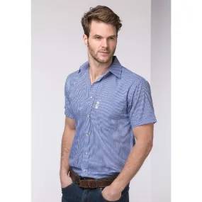 Men's Short Sleeved Check Shirt