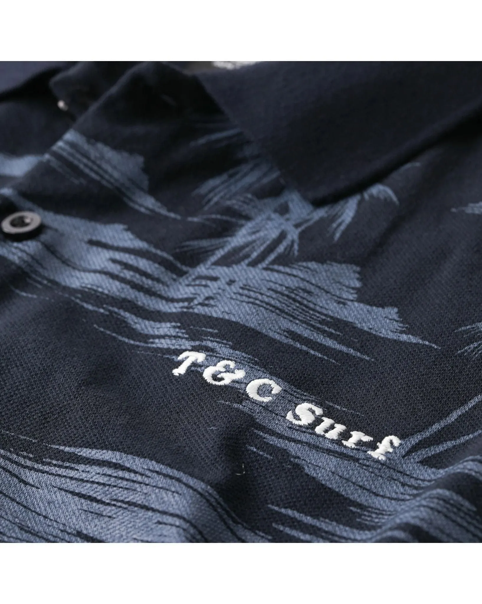 Mens Turtle Bay S/S Polo - Navy