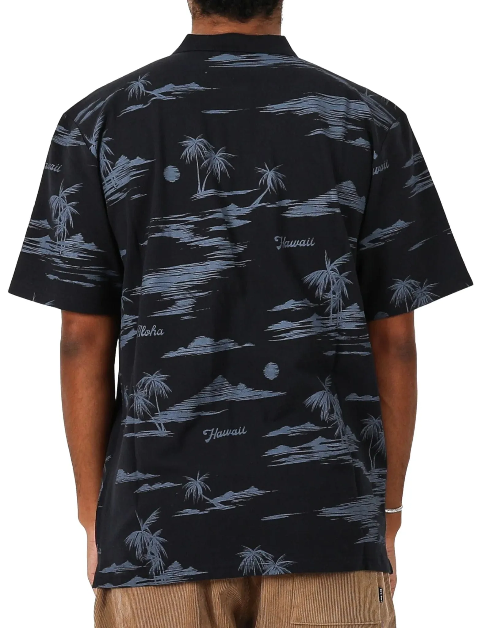 Mens Turtle Bay S/S Polo - Navy