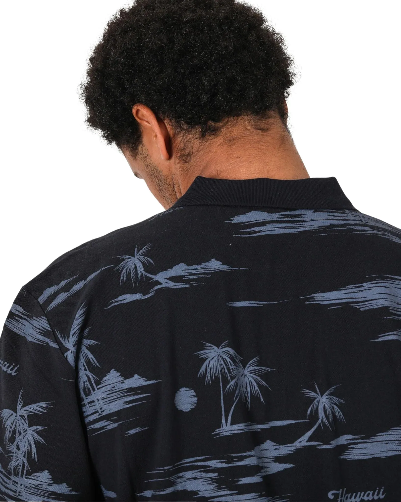 Mens Turtle Bay S/S Polo - Navy